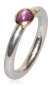 Preview: Ring aus Silber, Roségold und Sternrubin